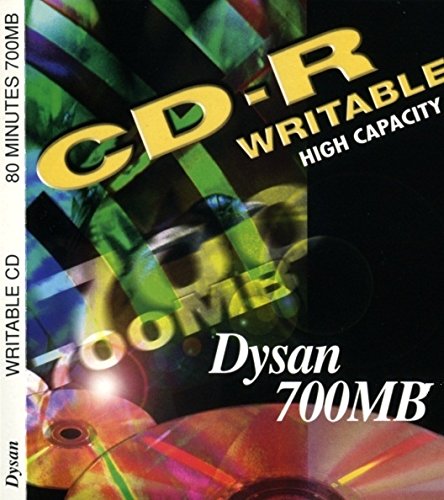 DYSANCD-R 700MB BLANK MEDIA - PACK 10