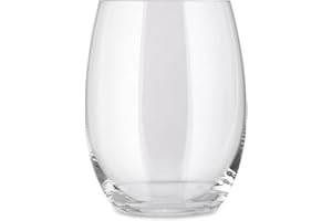 Alessi Mami XL Bicchiere per Long Drink, Vetro Cristallino, 12.5 x 18.8 x 18.8