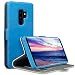 Produktbild Samsung S9 Plus Hülle, Terrapin Leder Tasche Case Hülle im Bookstyle mit Standfunktion Kartenfächer für Samsung Galaxy S9 Plus Tasche - Hellblau