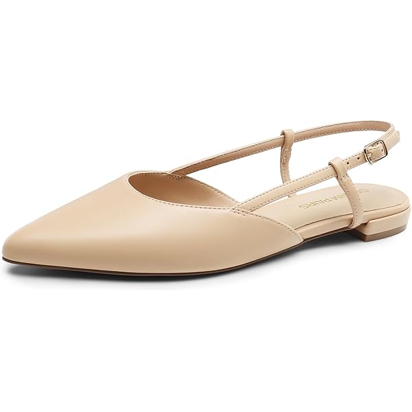DREAM PAIRS SDFA2306W Damesschoenen met ondersteuning van de voetboog, elegante ballerina's voor dames, comfortabele platte schoenen met ronde neus en instappers, Zwart, 40 EU DREAM PAIRS SDFA2306W Damesschoenen met ondersteuning van de voetboog, elegante ballerina's voor dames, comfortabele platte schoenen met ronde neus en instappers, Zwart, 40 EU
