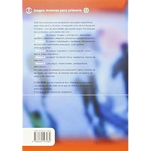 JUEGOS MOTORES PARA PRIMARIA -8 a 10 años- (Libro+CD) (Educación Física / Pedagogía / Juegos) - 9788480197984
