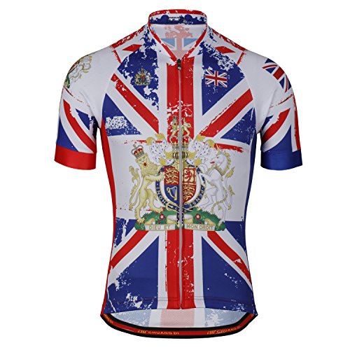 Summer Men's Great Britain State Flag cycling jerseys Short uk Flag bike clothing bicycle wear ropa ciclismo maillot