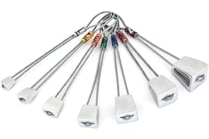 Kouba Horn stopper set | trad rock climbing gear | set of 7 large aluminum nuts