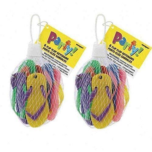 Party Bags 2 Go Badelatschen Schlüsselanhänger 12st.