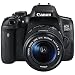 Canon EOS 750D 24.2MP Digital SLR Camera Black with 18-55 IS STM Lens with 8GB Memory Card and Carry Bag RS.49500.00