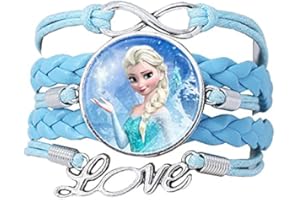 DGP Braccialetto Frozen Principessa Elsa Bracciale Azzurro