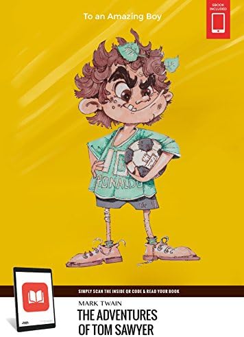 GREETING CARD with an ebook " Adventures of Tom Sawyer "