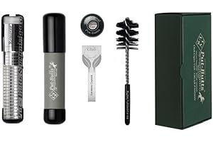 TLVS PUT-BUTTS SPEGNISIGARO Spegnisigaro per Toscano. Put - Butts Spegnisigaro Made in Italy. Dal Produttore il Modello L 100 Singolo con Remover Meccanismo Interno, Colore English Grey.