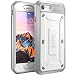 Produktbild iPhone 8 Hülle SUPCASE [Unicorn Beetle PRO] Outdoor Schutzhülle Stoßfest Handyhülle Kratzfest Case Cover mit eingebautem Displayschutz und Gürtelclip für iPhone 7 / iPhone 8 (Weiß/Grau)