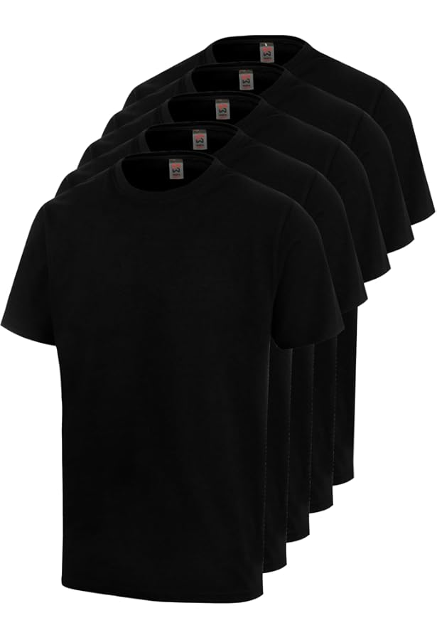 Engelbert Strauss T-Shirt Aus Baumwolle – Schwarz, Größe 5XL, Kurzarm