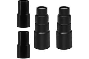 LongZYU Adattatore per Aspirapolvere 4 pezzi Adattatore Del Tubo Aspirapolvere Connettore Del Tubo Flessibile Aspirapolvere per 25MM-42MM Aspirapolvere Tubo Universale Accessori Connettori