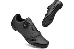 Hixingo Scarpe da Ciclismo Uomo Strada,Scarpe da Mountain Bike per Bici da Strada,Scarpe MTB Donna Road SPD Scarpe da Ciclismo da Bici Spin Compatibile Scarpe