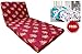 Story@Home MAT_1401-FY1218 4-inch Single Size Foam Mattress (Maroon, 72x35x4) RS.3299.00