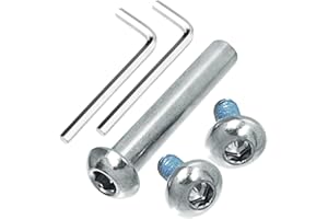 OTFAITP 24mm-120mm M8 Schrauben für Ersatz Kinder Kick/Erwachsene Roller Rollstuhl Klapptische und Stühle Reparatur