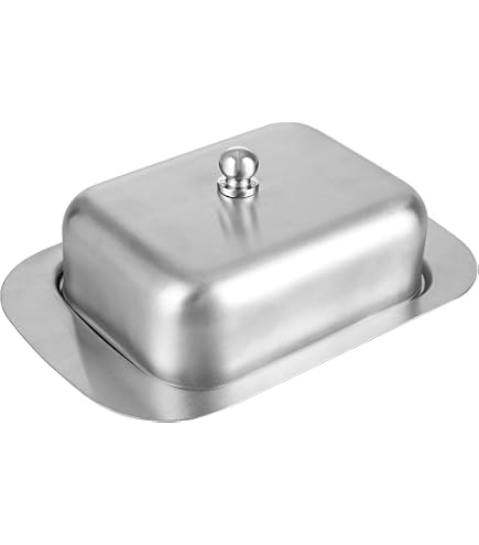 CTW Home Collection Farmhouse Piglet Butter Dish - White Ceramic, 7.75 Inch Covered Dish