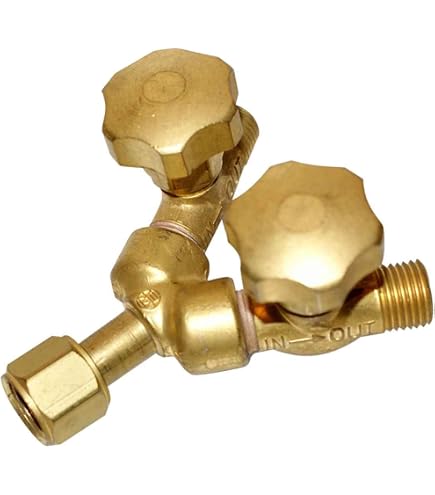 thumbnail interactive-video image 1 of Western Enterprises FA-30 Flashback Arrestor Set - For Oxygen, Acetylene, Propane Regulators - USA 1 of 2