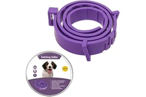 ALQFFHL Collier apaisant pour Chiens et Chats, Collier Anti-anxiété de Taille réglable, Effet apaisant Durable et Naturel, soulagement de l'anxiété pour Chat et Chien(Grand)