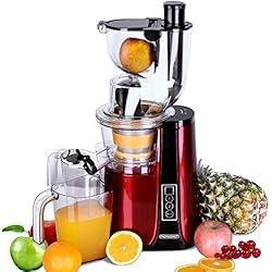 Extracteur de Jus Centrifugeuse Fruits et Legumes Slow juicer Extraction Douce Nutriments préservés