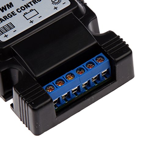 6V 12V 10A Solar Laderegler Solarpaneel mit Selbstschalter Batterieregler - 5