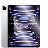 Engo Apple iPad Pro 12.9 6. Nesil İle Uyumlu Mat Ekran Koruyucu Parmak İzi Bırakmaz