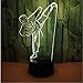 Produktbild 3D Led Lampe Kreative Vision Gradienten Karate Tischlampe Usb Taekwondo Modellieren Nachtlichter Für Geschenke Kinder Schlafzimmer Beleuchtung