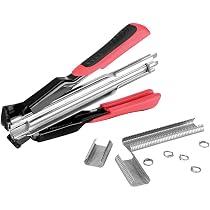 Pince à Anneaux Hog BREUAILY + 1800 Clips - Pour Clôtures, Cages, Matelas Auto