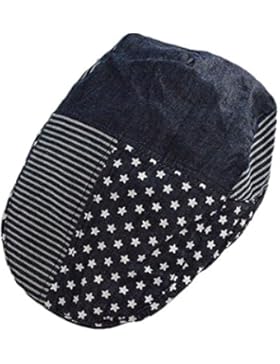 Tangda Baby Mütze Kinder Hut Jungen Baumwolle Sonnenhut Kids Hut UV Schutz Kappe Sommer Streifen Stern Drucken...