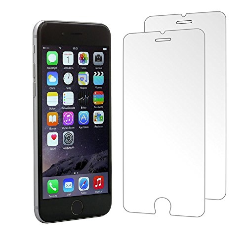 iPhone 6S Plus Protection d'écran, Ohoo [2-pack] Premium Protection d'écran en verre trempé pour Apple iPhone 6 6S Plus [14 cm] – Compatible 3d Touch