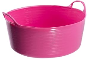 Tubtrugs Baignoire SP15BL - Bassine Peu Profonde de 15 litres - Bleu-P 15 Litre Small Rose