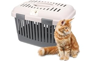 Transportbox Oben Öffnen Hunde Katzen Kleintier Transport Box Katzenbox Hundebox Open Top Stressfrei Dachöffnung