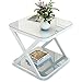 Produktbild YMXLJF Nordic Mini Couchtisch, Schlafzimmer quadratischer Tisch, kreativer Couchtisch (Design : 1, größe : 50*50*50cm)