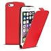 Produktbild iPhone 6s Plus, 6 Plus PU Leder Hülle, Conie Mobile FlipCase, Klapptasche Handytasche Schutzülle Premium Fliptasche in Rot