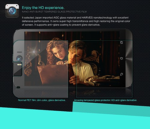 TopAce Premium Quality Tempered Glass 0 3mm Screen Protector for Asus
Zenfone Selfie 1 Pack
