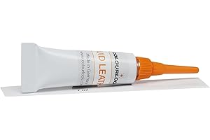 COLOURLOCK – Líquido Piel Filler 0,23 FL OZ/7 ml para Rellenar o reparación pequeños agujeros, lágrimas, profundo arañazos y grietas en piel asientos de coche, muebles y otros artículos de cuero