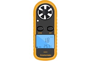 Centitenk Wuqiong GM816 Digital Anemometer Wind-Speed Gauge Thermometer Handheld Digital Meter LCD Handheld Airflow Windmeter Thermometer