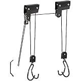 M-Wave Elevador de Bicicletas Strong, Unisex Adulto, Negro