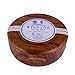 D R Harris Windsor Shaving Soap Bowl Dark Wood (Mahogony effect)+ Soap