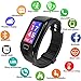 Produktbild Lige Fitness Tracker,Wasserdicht IP68 Fitness Armband mit Pulsmesser 0,96 Zoll Farbbildschirm Smartwatch Aktivitätstracker Pulsuhren Schrittzaehler Uhr Smart Watch Fitness Uhr für Damen Herren