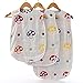 Produktbild NUOLUX Baby Schlaf Sack 100 % Baumwolle Schlafsack Baby tragbare Decke Kleinkind für Neugeborene Swaddle 0-3 Jahre S