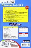 Image de Annales ABC du BAC 2016 Philosophie Term L.ES.S