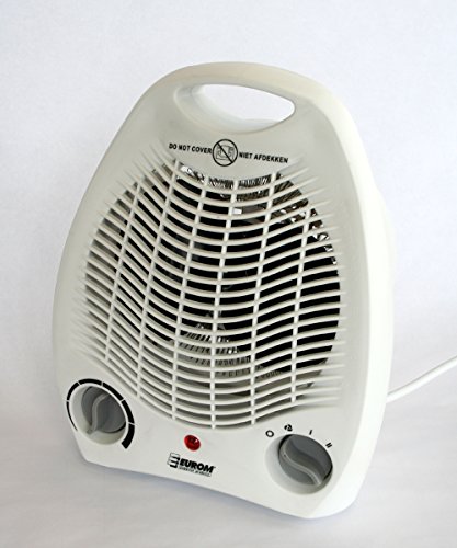 Eurom VK 2002 Schnellheizer Heizlüfter Elektroheizer Lüfter Heizstrahler Heizer 2000 Watt 3 Stufen - 5