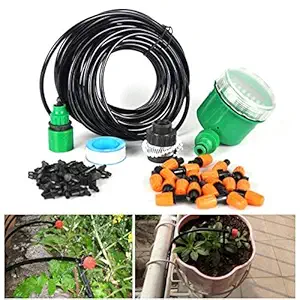 3NH 15M Micro Drip Irrigation System Automatic Timer Self Plant Watering Garden Hose Micro Drip System