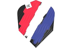 Target Darts Flag Dart Flights Range Peleas de Dardos, Unisex Adulto