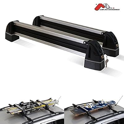 MENABO Porte-skis / Porte-surfs sur barres de toit