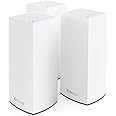 Linksys Atlas Pro 6 Velop Dual Band Whole Home Mesh Wifi 6 System Ax5400 Wifi Router, Extender, Booster With Up To 8100 Sq Ft Coverage, 4X Faster Speed For 90+ Devices 3 Pack, White, MX5503-ME