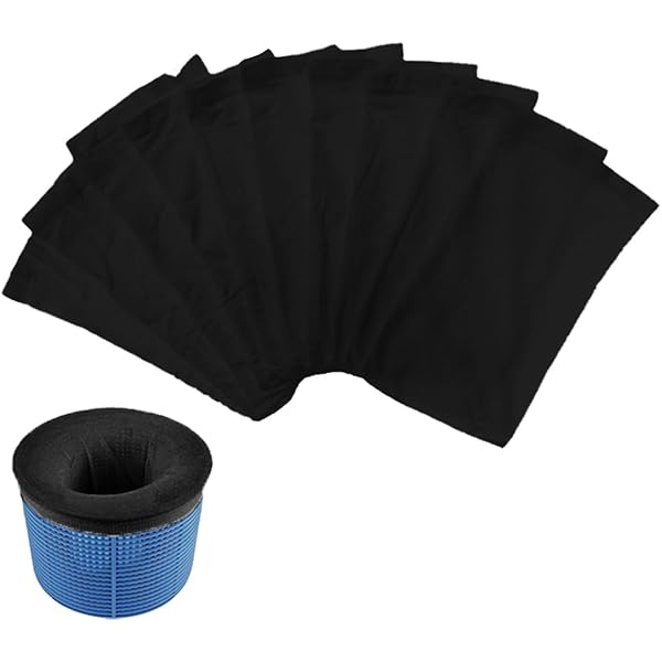 EIHI Pool Skimmer Socken 30 Stück - Wiederverwendbare Filtersocken Für Sauberes Poolwasser