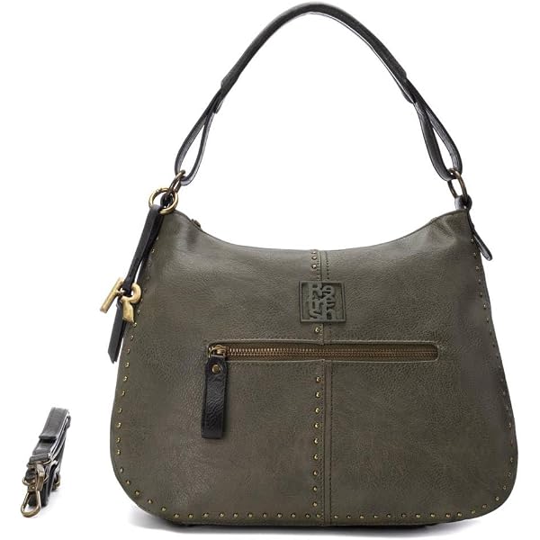 Refresh 183322 borsa donna in pelle color piombo