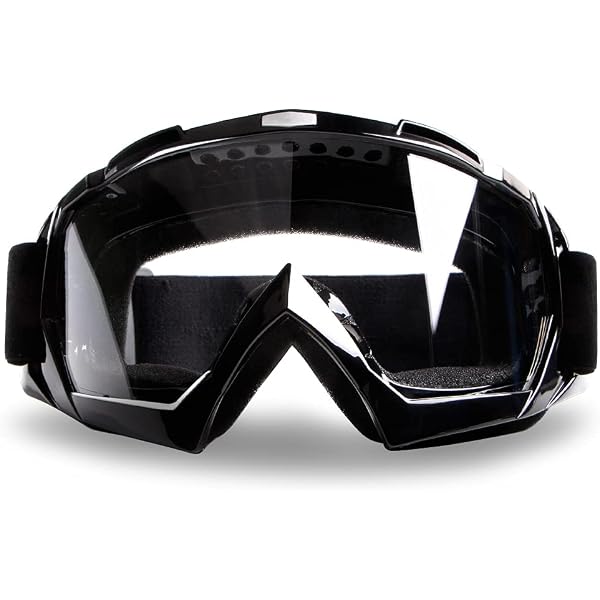 Fox YTH MAIN OKTIV PC GOGGLE – Occhiali Da Sci Bambini, Nero, Protezione UV E Lente A Specchio