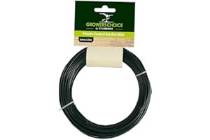 BOSMERE Tildenet 3070490 Bobine de Fil de Jardin Revêtement Plastique Vert 30 m x 2 mm