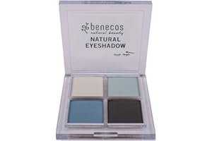 ‎BENECOS benecos Naturkosmetik - Quattro Eyeshadow Palette - vegan - true blue, 4.8 g
